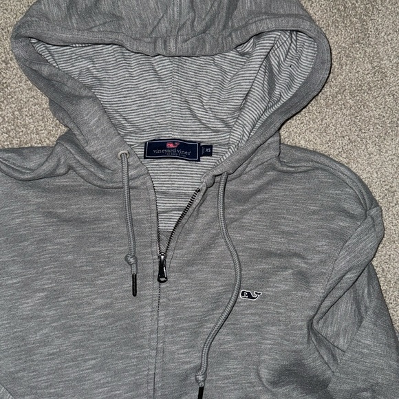 EUC Vineyard Vines Full Zipper Hoodie XS - Picture 2 of 4